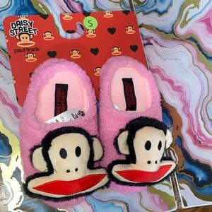 Paul Frank X Daisy Street Julius Slippers Slip-on Women’s Size Small  size S